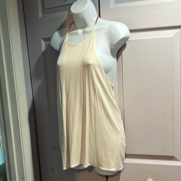 Off white backless top. - Picture 1 of 9